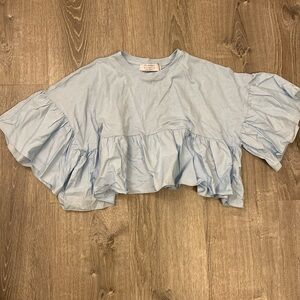Primark blue top